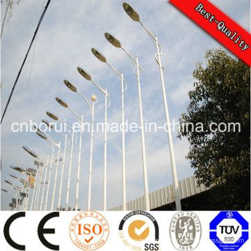 5m 7m 8m 9m Galvanized Street Light Pole/Street Lighting Pole Price